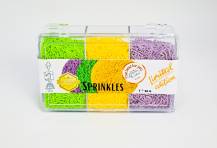 4Cake Candy bars purple, green and yellow (90 g)