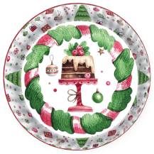 Alvarak košíčky na muffiny Bílé s vánočním motivem (50 ks)