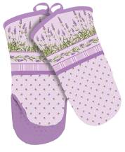 Alvarak kuchyňská chňapka fialová se silikonovou dlaní Levandule