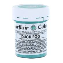Sugarflair Duck Egg Schokoladenfarbe auf Basis von Kakaobutter (35 g)