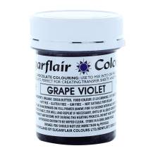 Kakaóvaj alapú csokoládé színű Sugarflair Grape Violet (35 g)
