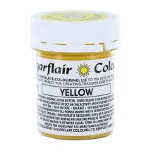 Chocolate color based on cocoa butter Sugarflair Yellow (35 g)