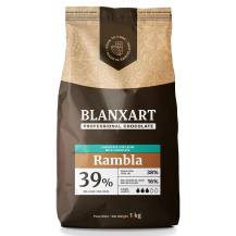 Blanxart Real milk chocolate Rambla 39% (1 kg)