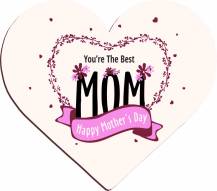 Bombasei marcipánová dekorácia Srdiečko Deň matiek (27 ks)