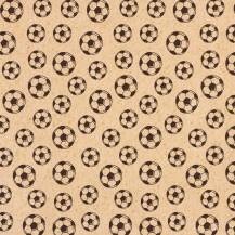 Bombasei baking paper with a Football pattern 60 x 40 cm