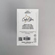 Cake Star trezírovací špička č. 2D