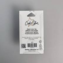 Cake Star trezírovací špička č. 3