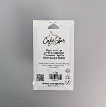 Cake Star trezírovací špička č. 6B