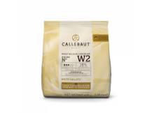 Véritable chocolat blanc Callebaut 28 % (0,4 kg)