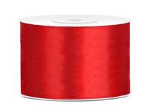 Red ribbon 50 mm x 25 m (1 pc)