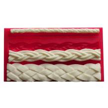 Cesil Silikonová forma Pletené bordury