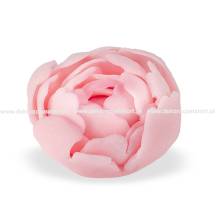 Cukrová dekorácia Pivonky veľké ružové (12 ks)