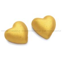 Sugar decoration Gold hearts (100 pcs) Shelf life until 5/30/2024!