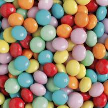 Decora čokoládové mini lentilky barevné (80 g)