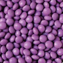 Decora čokoládové mini lentilky fialové (80 g)