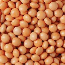 Decora čokoládové mini lentilky oranžové (80 g)