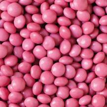 Decora čokoládové mini lentilky růžové (80 g)