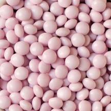 Decora čokoládové mini lentilky světle růžové (80 g)