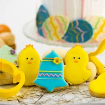 Decora cookie cutters Chick and bell (2 pcs)