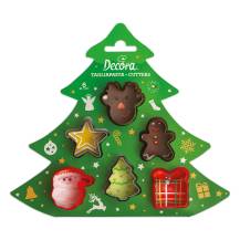 Decora karácsonyi mini vágógépek (6 db)