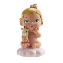 Dekora figurka Holčička s žirafou