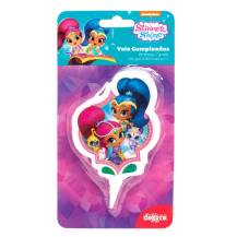 Bougie décorative Shimmer and Shine 2D