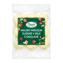 Diana Maliny mrazem sušené v bílé čokoládě (100 g)