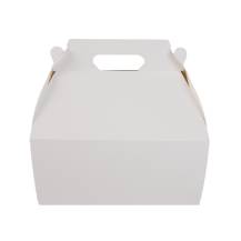 Dortová krabice bílá s úchytem (25 x 25 x 12 cm) 1