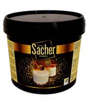 Eurocao Sacher fényes öntet fehér csokoládé ízzel (6 kg)