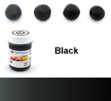 Food Colours gelová barva (Black) černá 35 g 1