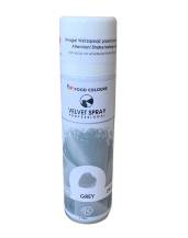 Colorants alimentaires velours spray Gris (250 ml)