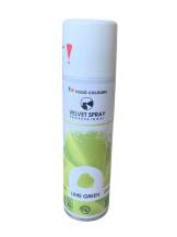 Colorants alimentaires spray velours Vert Citron (250 ml)