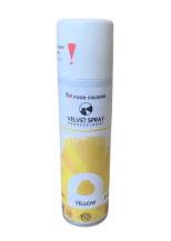 Food Colors velvet spray Yellow (250 ml)