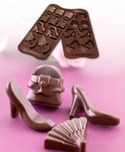 Formy na čokoládu a pralinky