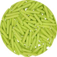 FunCakes Cukrové tyčinky matné XL zelené (70 g) 1