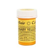 Гелевий колір Sugarflair (25 г) Canary Yellow