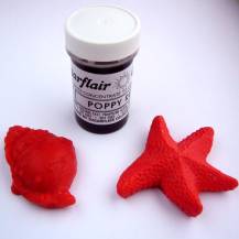 Gel color Sugarflair (25 g) Poppy Red