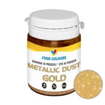 Edible pearl dust paint for airbrush Food Colors New Gold (20 g) Golden Without E171