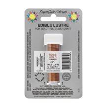 Sugarflair edible pearl dust color (2 g) Rose Gold (Without E171)