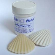 Ehető fehér por Sugarflair (20 g) Superwhite (E171 nélkül)