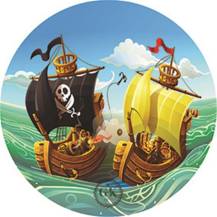 Jadalny obraz Piraci