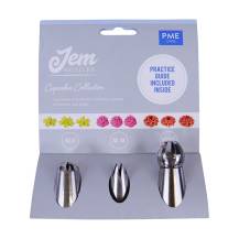 JEM set of 1F, 1M and 16T trimming tips