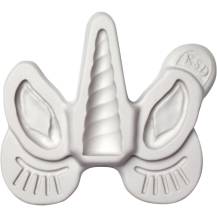 Katy Sue silikonová forma Jednorožčí uši, řasy a roh 1
