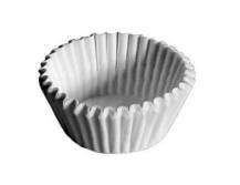 Košíčky na muffiny nepromastitelné Bílé 5 x 3 cm (100 ks)
