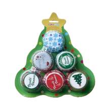 Košíčky na muffiny s vánočními motivy (144 ks)