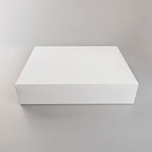 Krabice na roládu JOY bílá nepromastitelná (30 x 45 x 10 cm)