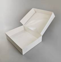 Krabice na roládu JOY bílá nepromastitelná (30 x 45 x 10 cm)