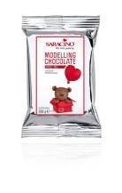 Chocolat à modeler Saracino rouge 250 g