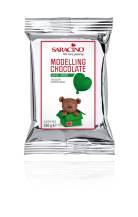 Modelovací čokoláda Saracino zelená 250 g