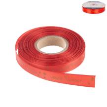 Orion Vánoční stuha červená Veselé Vánoce 15 mm x 25 m (1 ks)